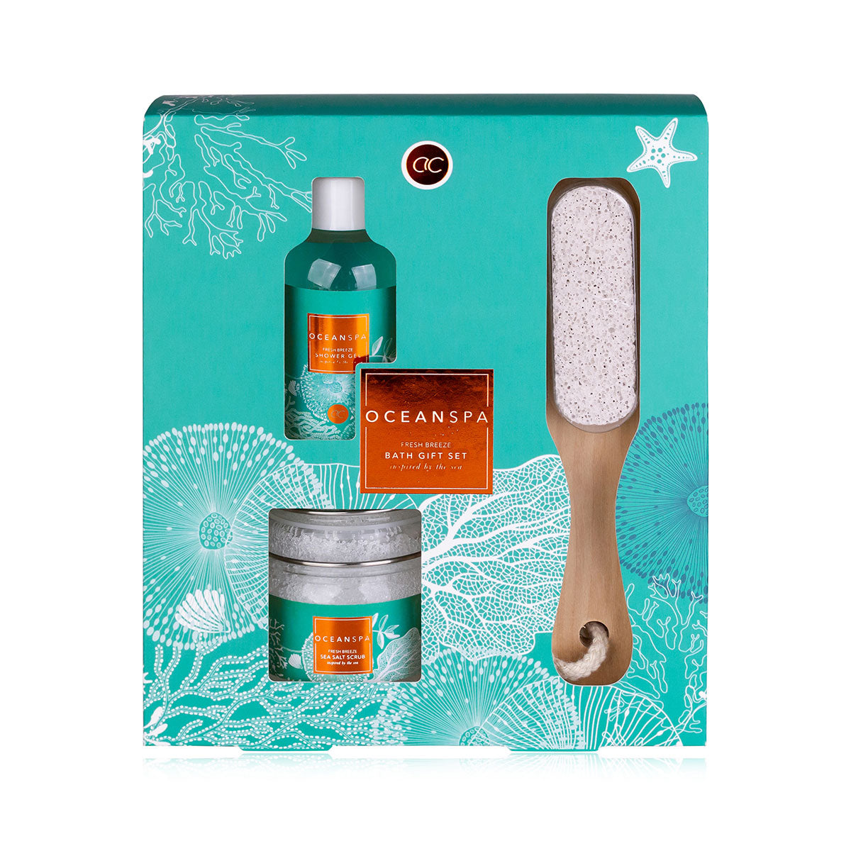 Accentra OceanSpa Fresh Breeze Bath Gift Set Inspired By The Sea
