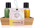 Accentra Herbal Spa Bath Set Con Scatola In Legno