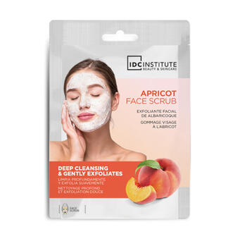 IDC INSTITUTE Mascherina scrub viso al nocciolo di albicocca 15 g