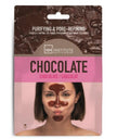 IDC INSTITUTE Maschera viso Peel-Off al cioccolato purifica e affina i pori.