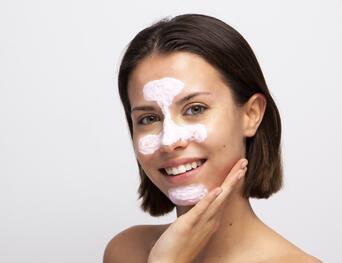 IDC INSTITUTE Maschera viso Peel-Off al gusto di zucchero filato, nutriente e illuminante