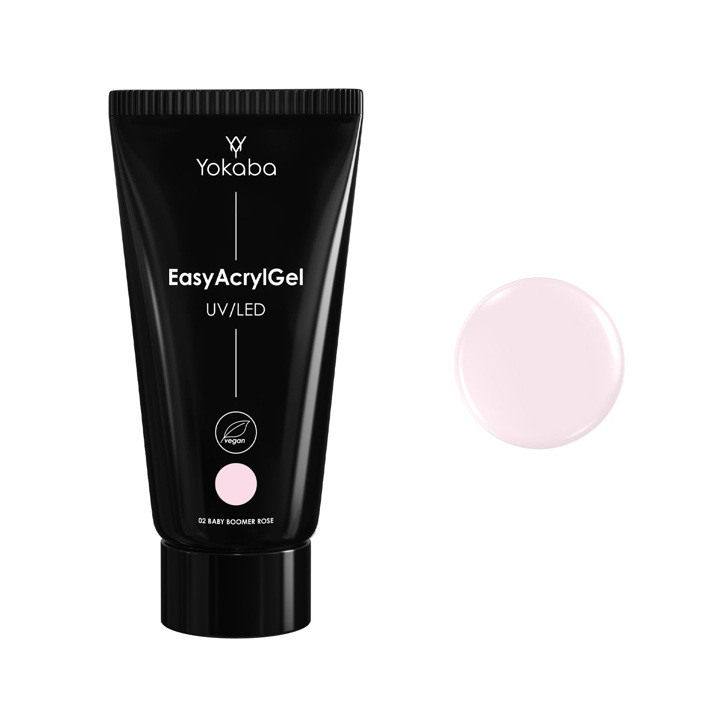 Yokaba Easy Acrylgel UV/LED - Acrygel UV/LED 50 ml - Disponibile in 3 Varianti Di Colori