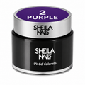 Sheila Nails Uv Gel Colorato 2 Purple - 5 ml