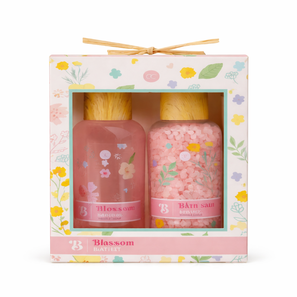 Accentra Blossom Bath Set Hibiscus & Coconut