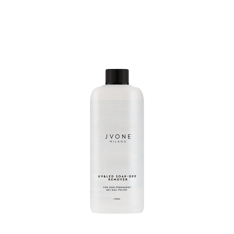 JVONE UV&LED Soak-Off Remover For Semi-Permanent Gel Nail Polish PRO - Disponibile in 500ml e 125ml