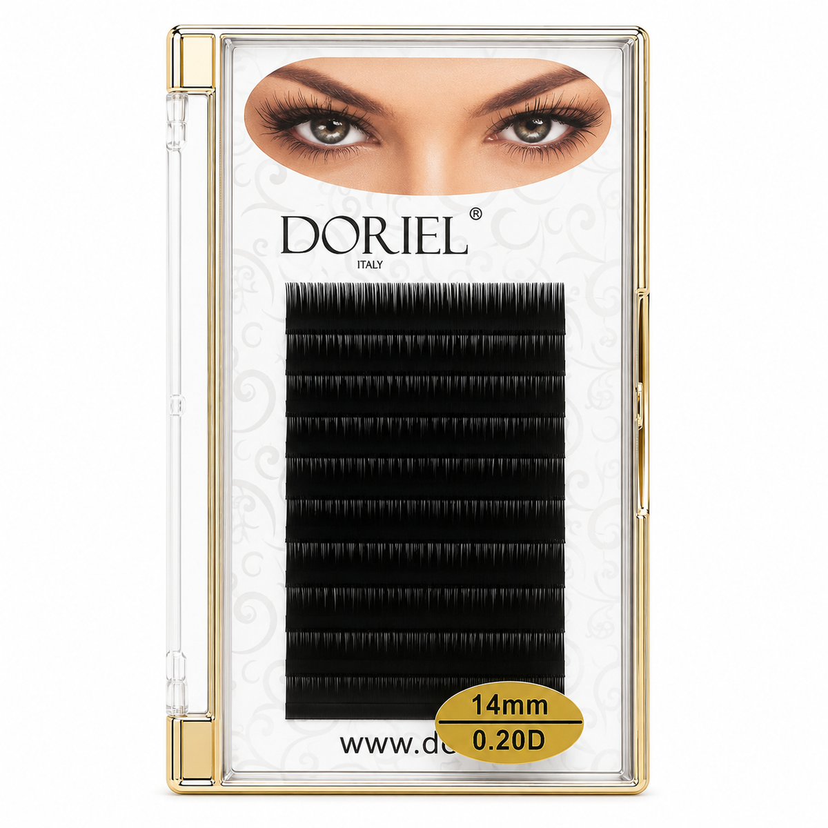 Doriel Ciuffetti One To One Eyelash Extension 0.20D - Disponibile In 12mm, 10mm e 14 mm