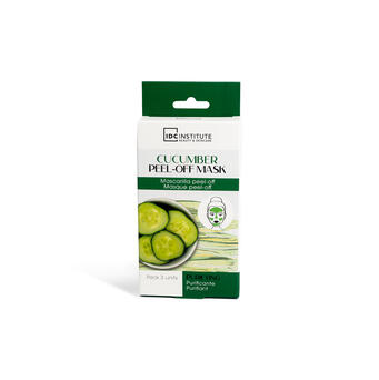 IDC INSTITUTE Maschera Peel Off al cetriolo, 3 unità (Copia)