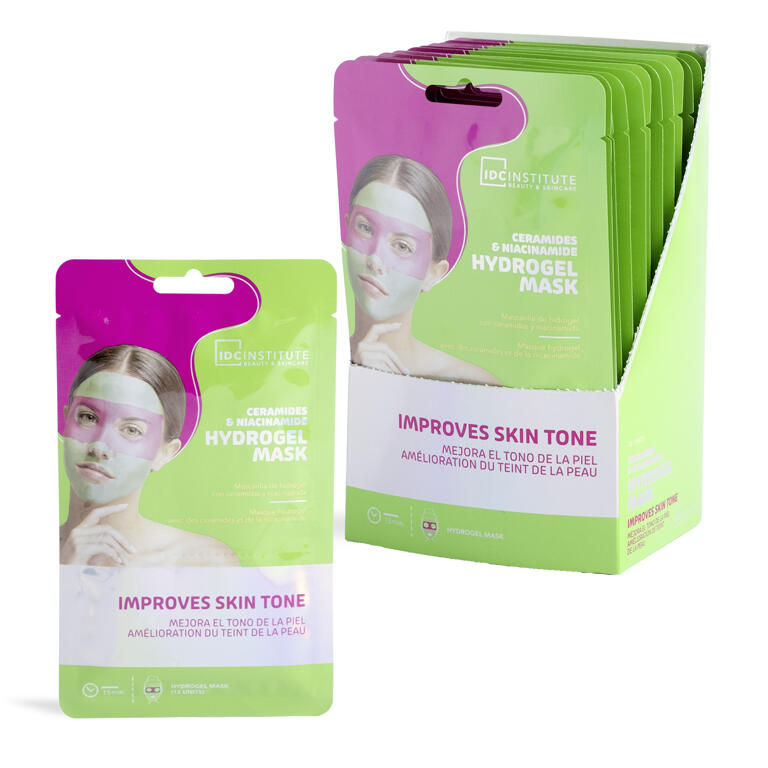 IDC INSTITUTE Maschera viso idrogel con  Ceramide & Niacinamide.
