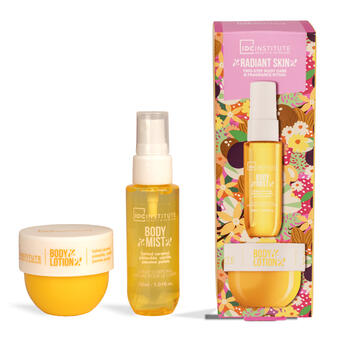 IDC INSTITUTE Set  Radiant Skin , Lozione Corpo , Spray Corpo