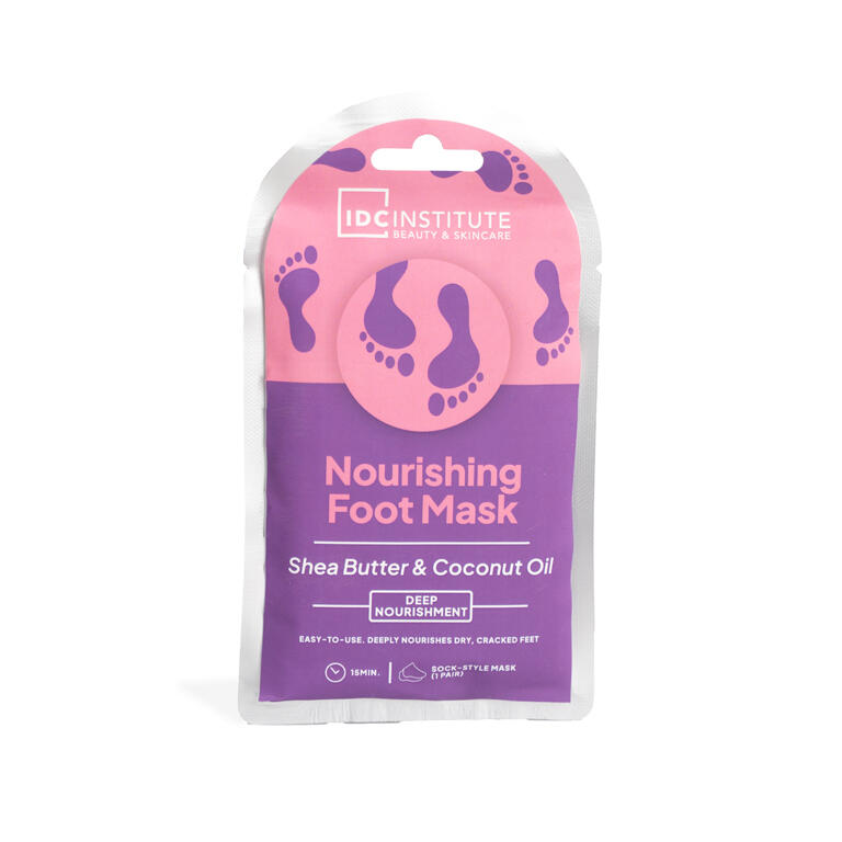 IDC INSTITUTE Maschera nutriente per i piedi in tessuto Pure Pop