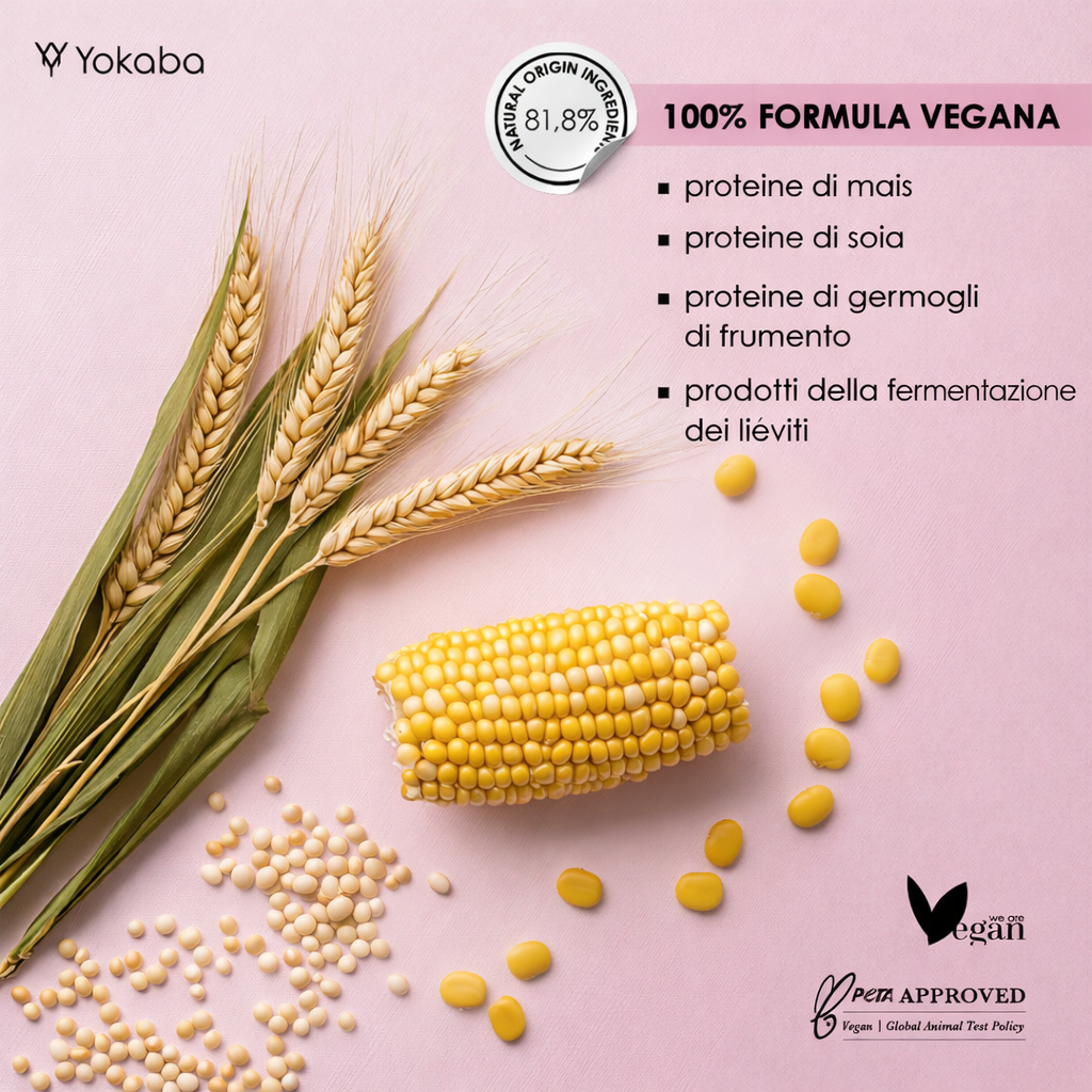 Yokaba PROTEIN CARE Nail Spa - Trattamento Rinforzante Per Unghie 15 ml
