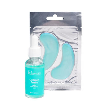 IDC INSTITUTE Maschera Patch contorno occhi + Siero viso da 30 ml
