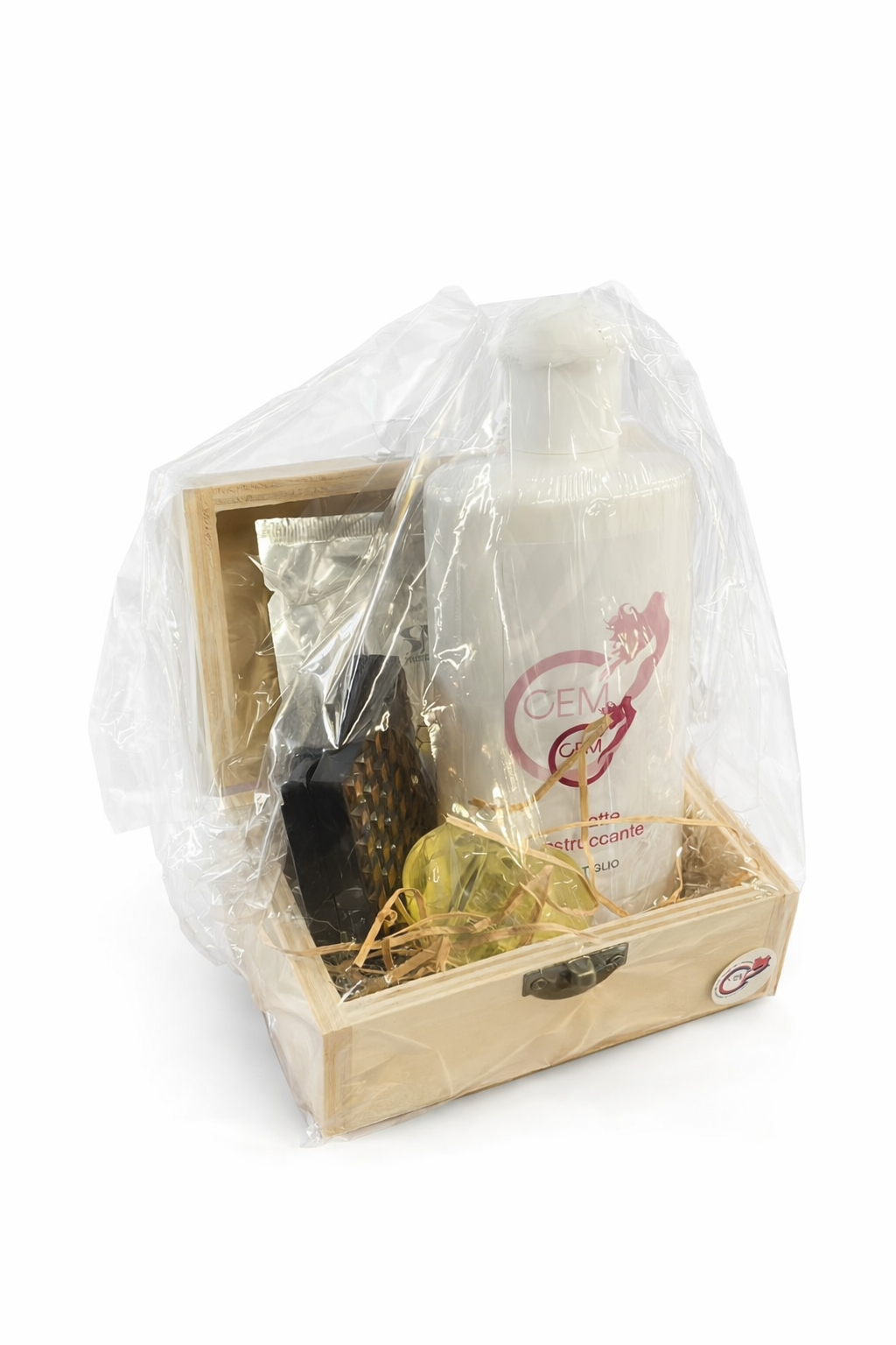 Confezione Regalo Benessere Per La Cura Della Persona In Un Bauletto In Legno