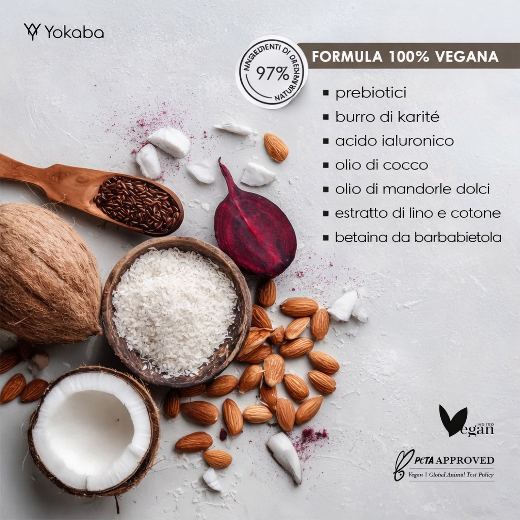 Yokaba PrebiioFoot Mask - Maschera Emolliente Per Piedi 200 ml