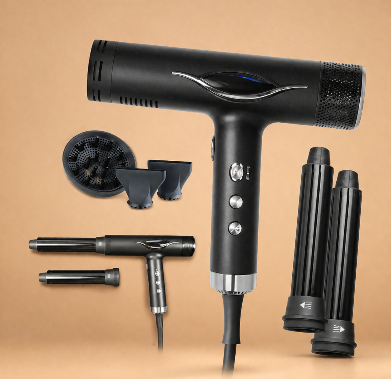 Hairgene High Performance 2.0 + Kit Curling Wand Hair Gene