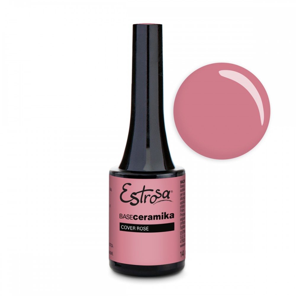 Estrosa Base Gel Builder Ceramika Cover Rosé 14ml - 8713