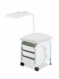 Elettro Beauty Sgabello Scilla - SG 420 B - Bianco