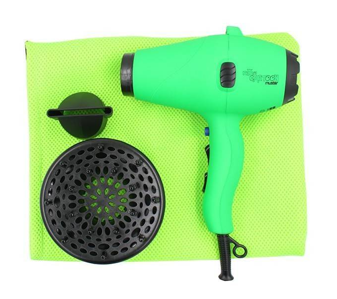 Phon Professionale 1900w Nino Cartoon Muster Con Diffusore A Doccia - 2 Colori Disponibili