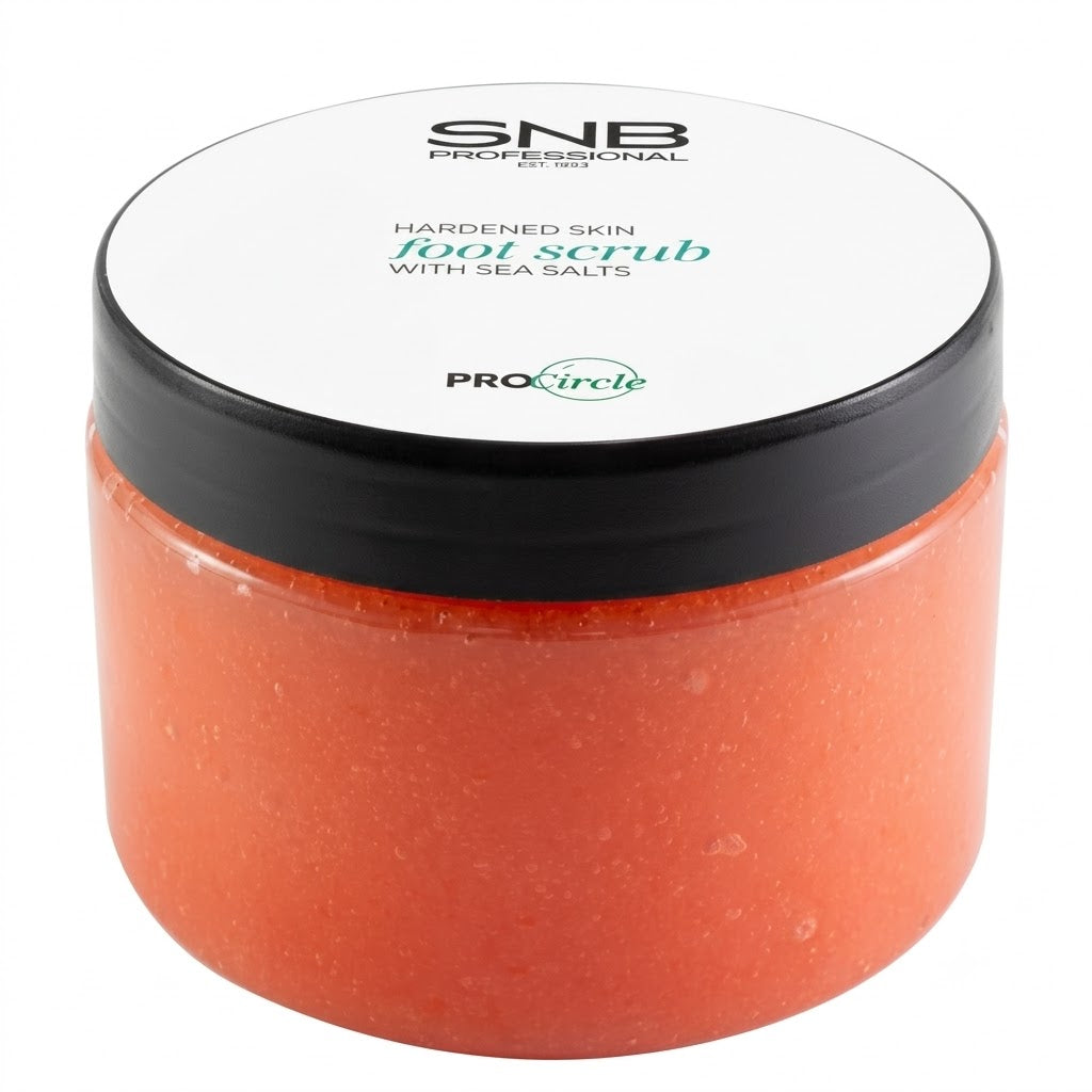 SNB Hardened Skin Foot Scrub Whit Sea Sals Scrub Piedi