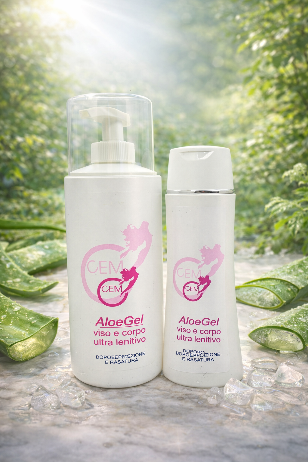 Cem AloeGel viso e corpo ultra lentivo