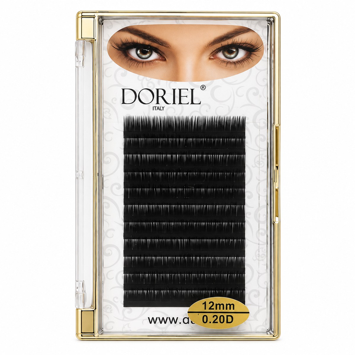 Doriel Ciuffetti One To One Eyelash Extension 0.20D - Disponibile In 12mm, 10mm e 14 mm