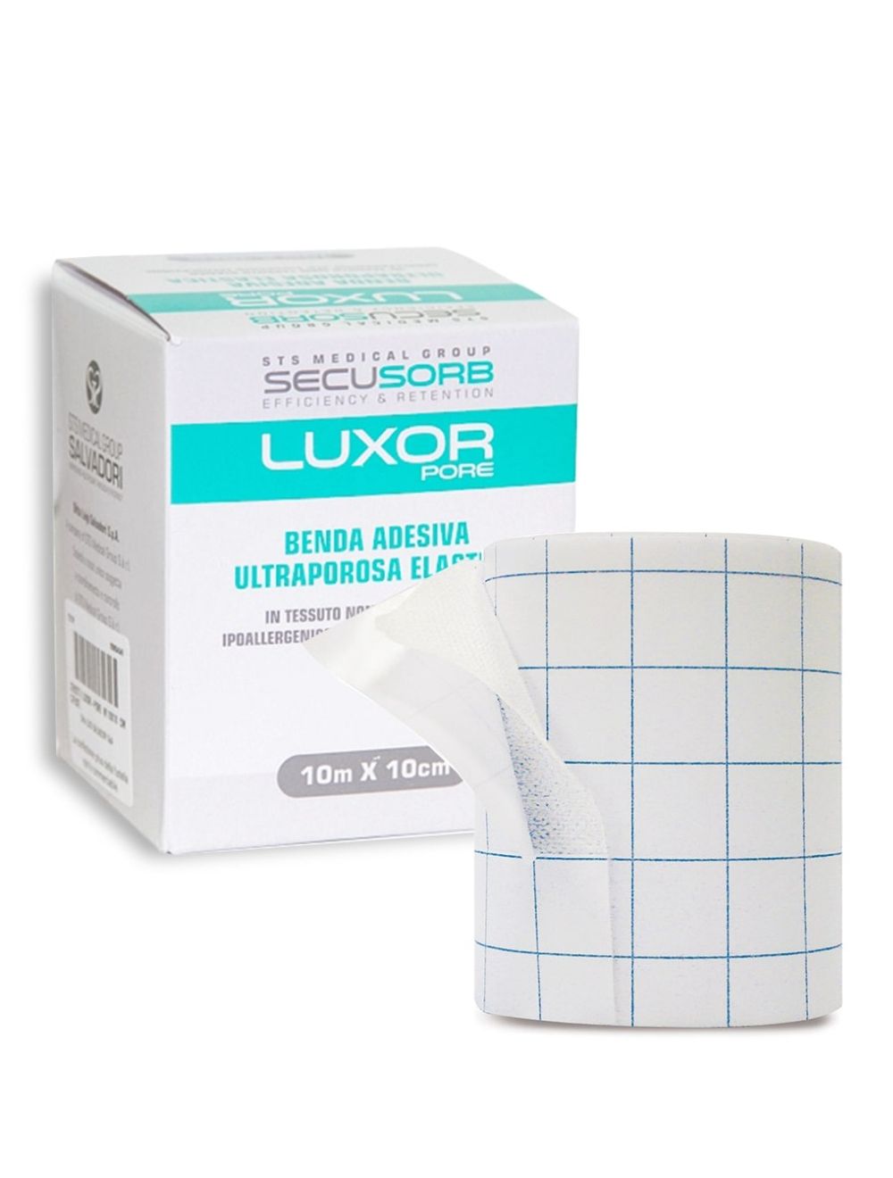 Monouso: Luxor Pore Banda Adesiva Ultraporosa Elastica In TNT - Disponibile In 2 Misure