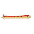Bifull Bigodini Rosso Giallo Permanente Lunghezza 91mm x Diametro 9mm 05 - 12 Pezzi