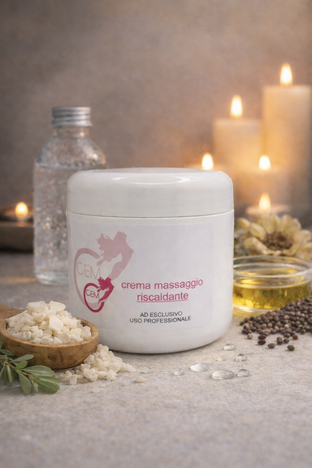Cem Crema Massaggio Riscaldante - 500 ml