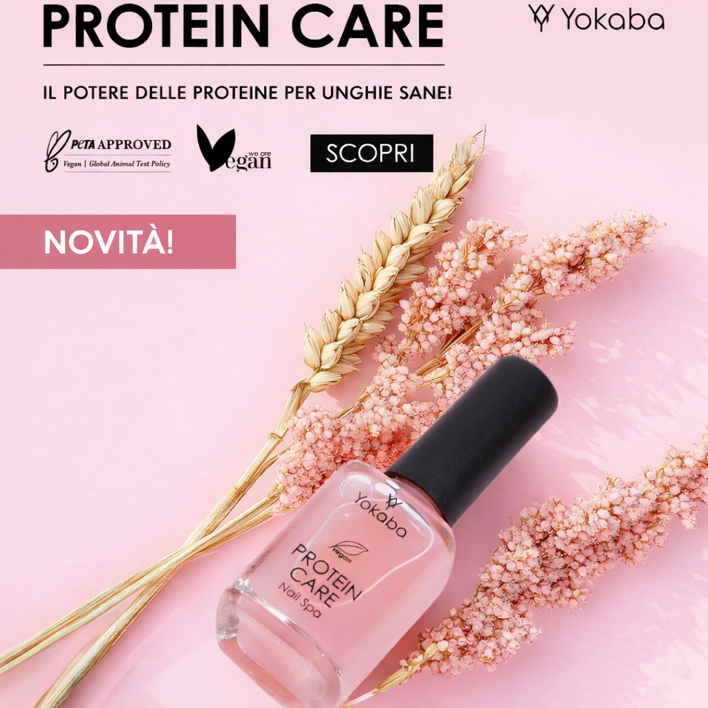 Yokaba PROTEIN CARE Nail Spa - Trattamento Rinforzante Per Unghie 15 ml