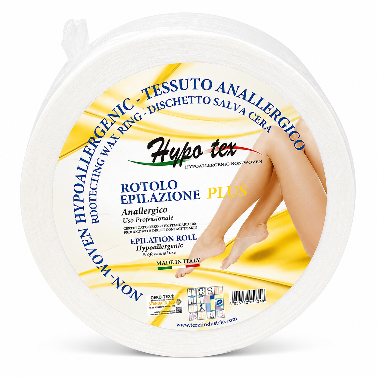 Hypo Tex Rotolo Epilazione PLUS Anallergico Strappacera TNT - 100 gr
