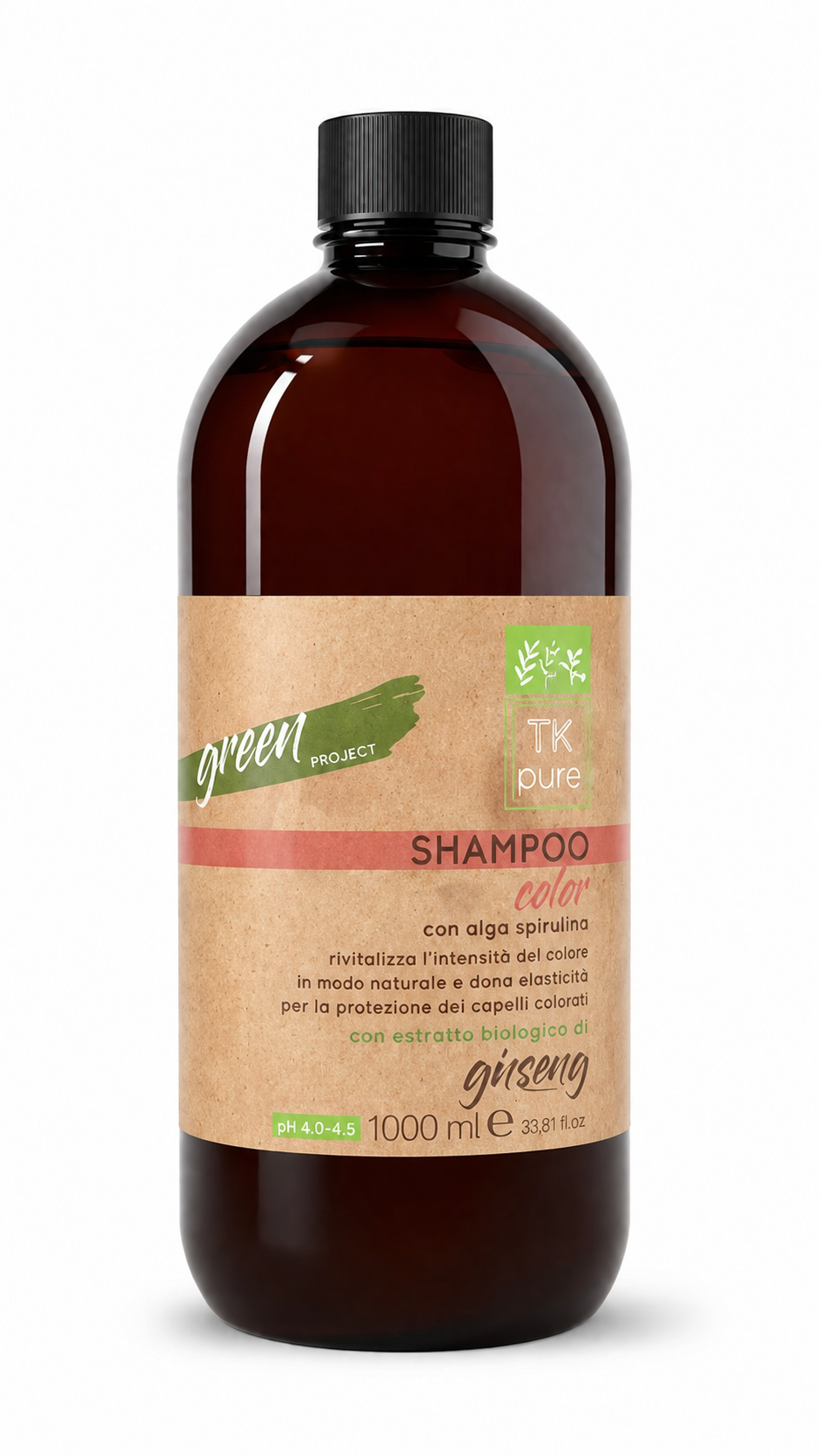 Retrò Professional TK Pure Shampoo Rivitalizzante Del Colore - 1000 ml
