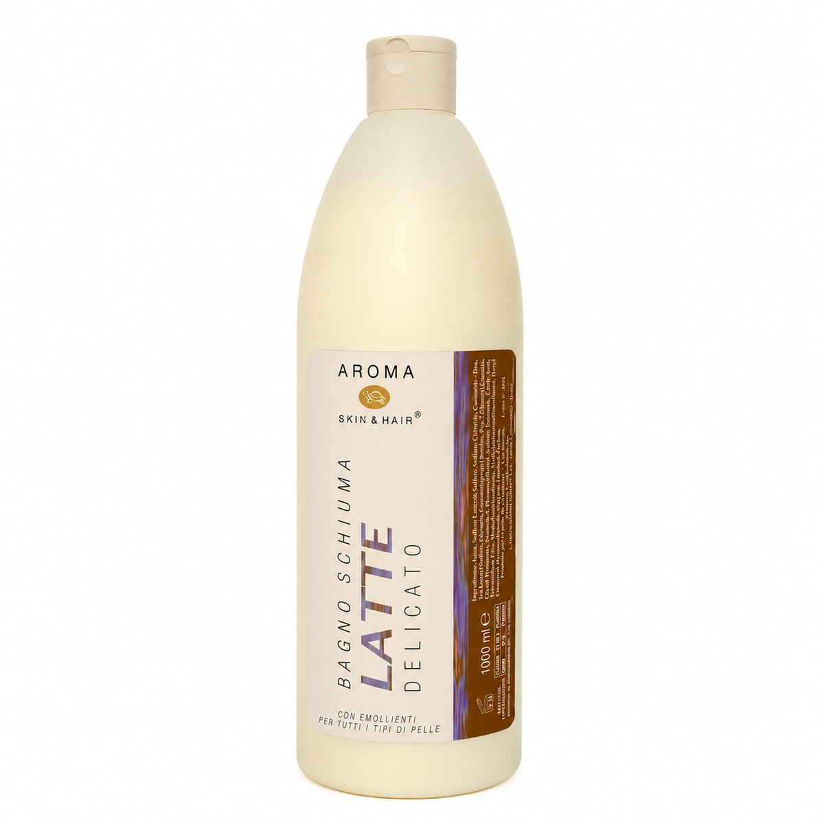 Aroma Bagno Schiuma Latte Delicato - 1000 ml
