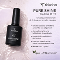 Yokaba PURE SHINE Top Coat  - Smalto Di Finitura Per Smalto Classico 15 ml