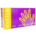 Monouso: Maxter Latex Medical Examination Gloves Powder Free X-Large 100 Pezzi