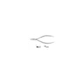 Wictor: Linea WICTOR PROFESSIONAL Tronchese cuticole cm 12 MANICO LUNGO taglio mm 8 cod:205312-8