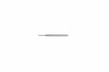 Wictor: Punta Fresa Per Cuticola mm 3 - Ø mm 1 Cod 40090310 (EX 400501)
