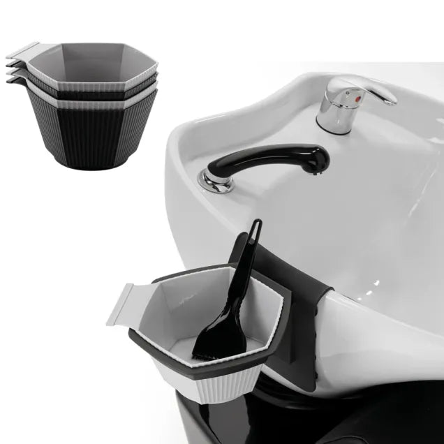 SALONXPRO Kit Ciotole Colore Agganciabili Direttamente Al Lavabo