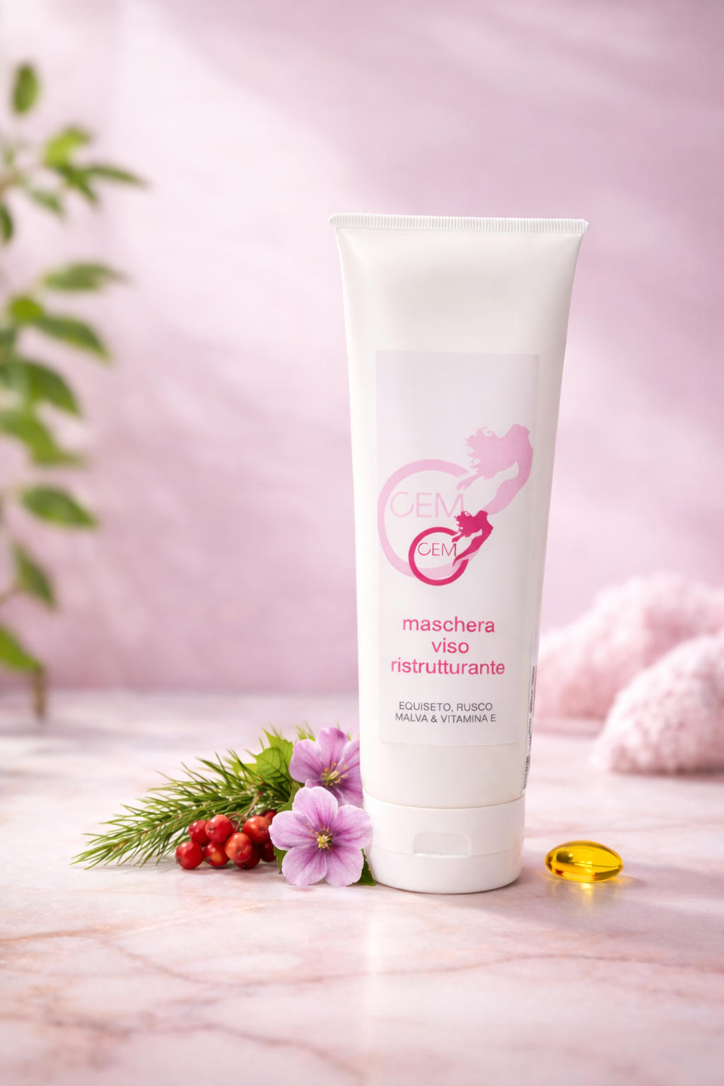 Cem Maschera Viso Ristrutturante - 250 ml