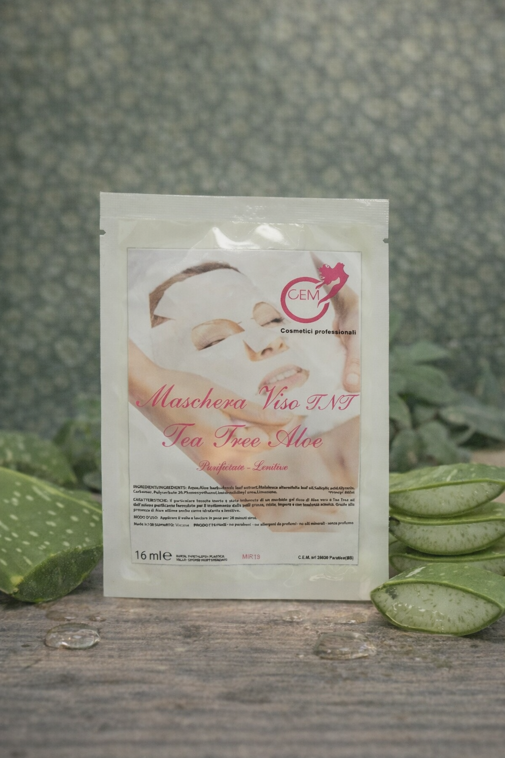 Cem Maschera Viso TNT Tea Tree Aloe - 16 ml
