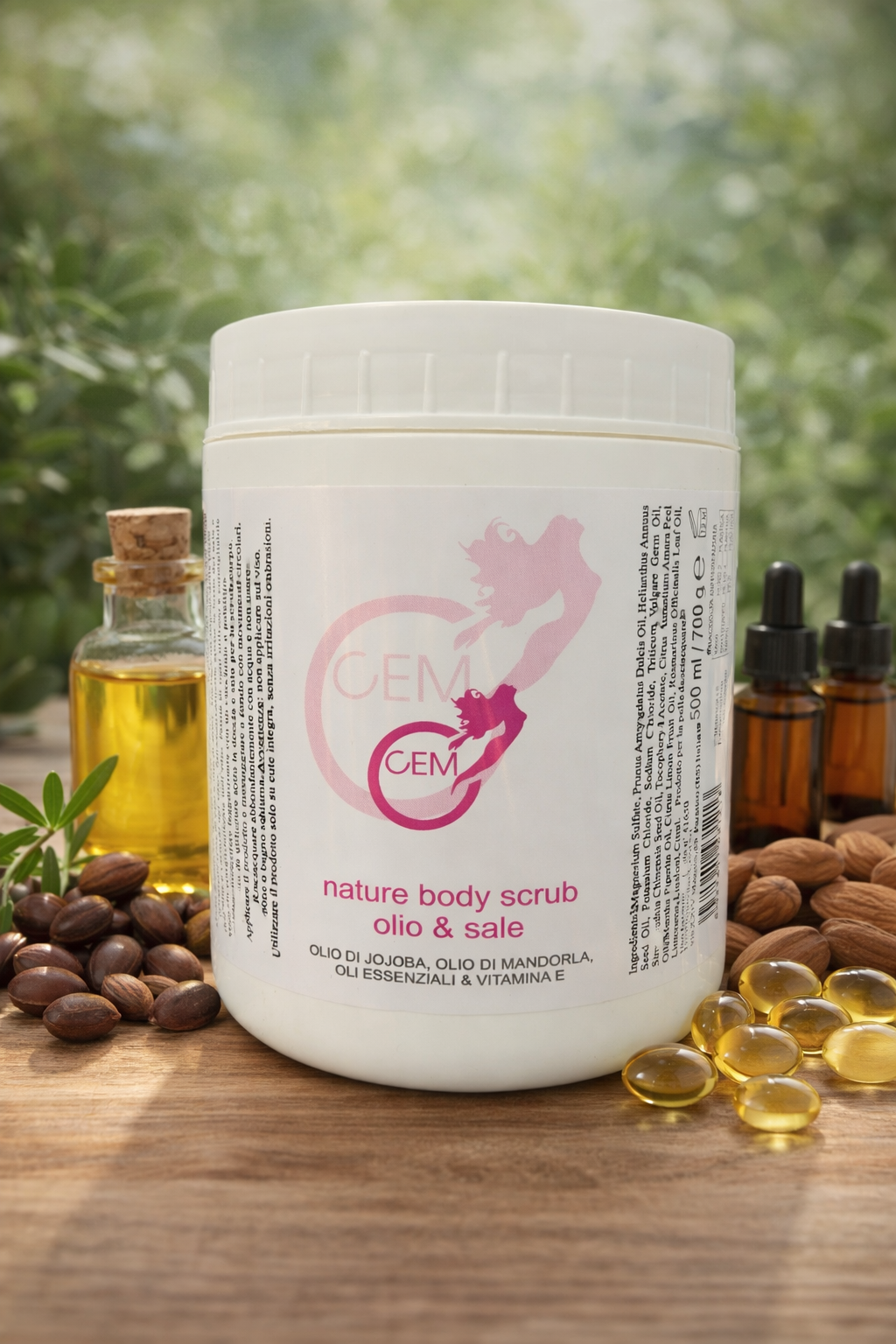 Cem Nature Body Scrub Olio & Sale - 500 ml / 700 g