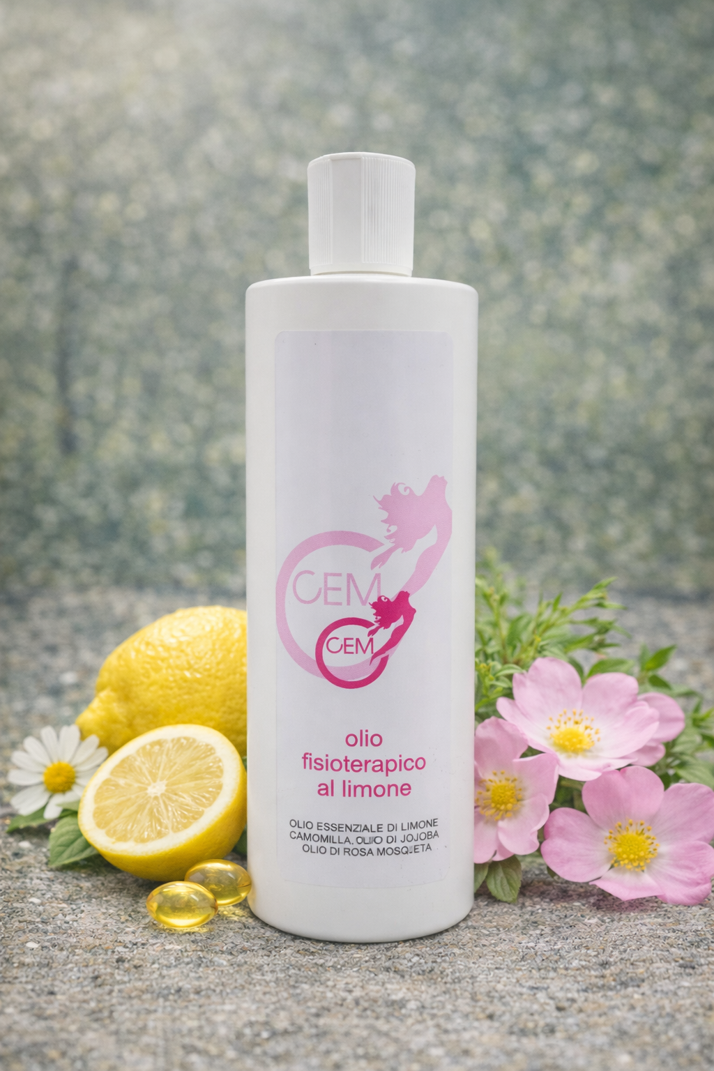 Cem Olio Fisioterapico Al Limone - 500 ml