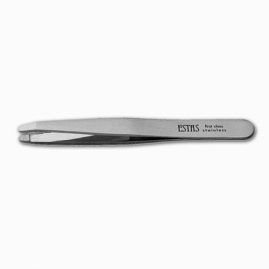 Estas Pinzetta Professionale Tonda In Acciaio Inox