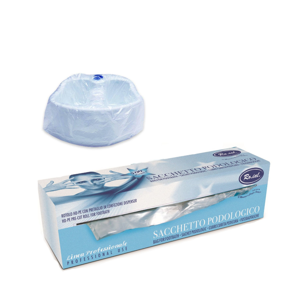 Monouso: Sacchetti Vaschetta Piedi Rotolo 500pz