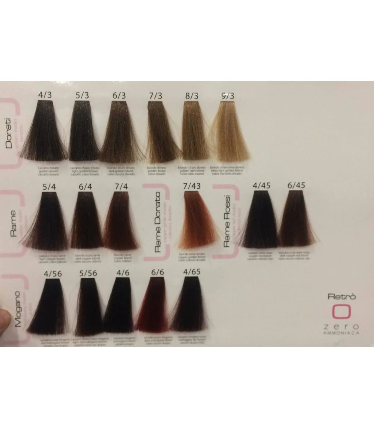 Retrò Professional Project Color Zero Ammoniaca Crema Colorante - 100 ml