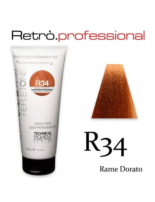 Retrò Professional Refletone Maschera A Pigmento Diretto - 200 ml