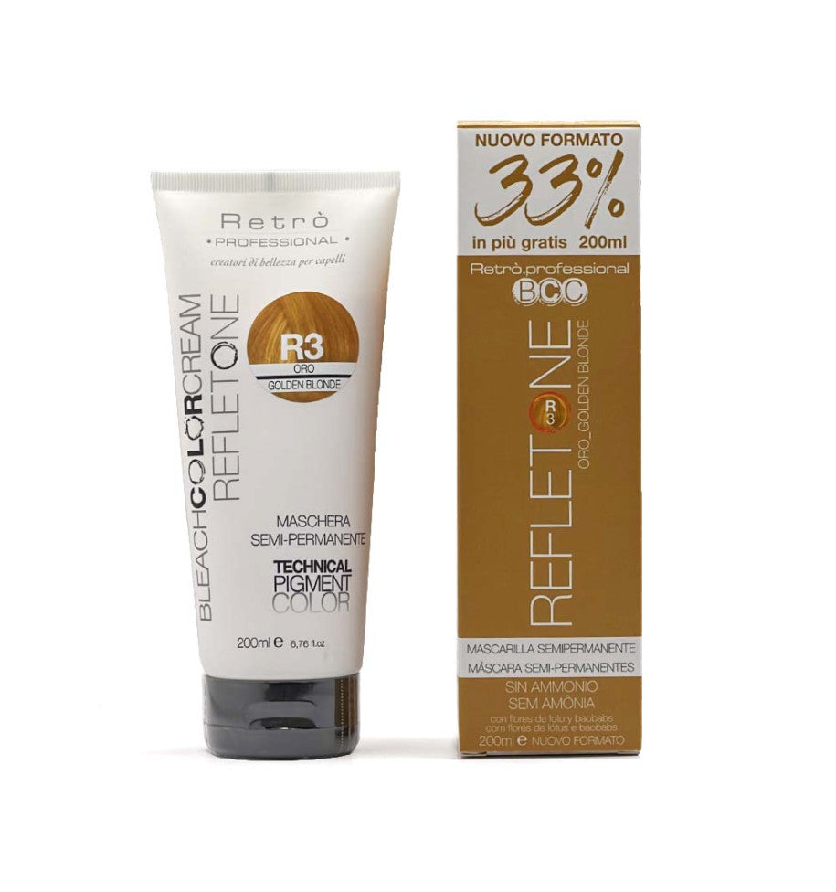 Retrò Professional Refletone Maschera A Pigmento Diretto - 200 ml