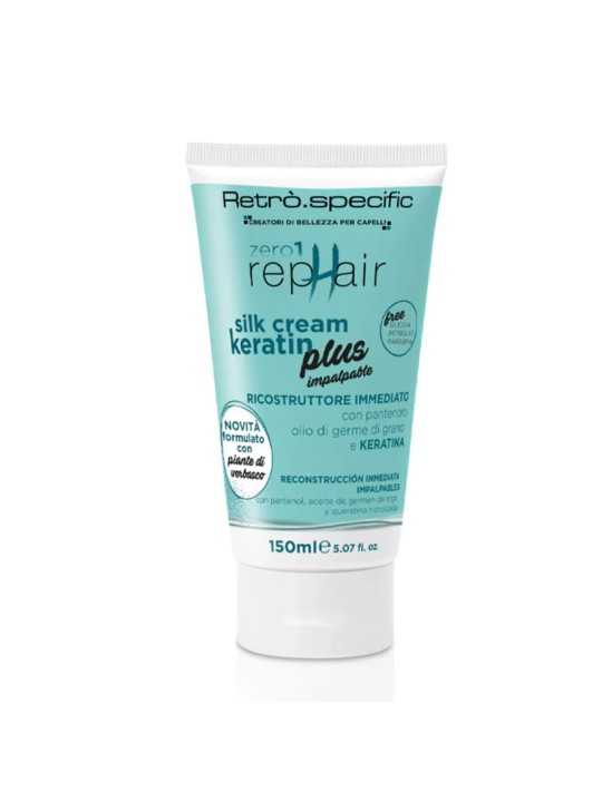 Retrò Professional Silk Cream Keratin Ristrutturatore Istantaneo - 500 ml e 150 ml