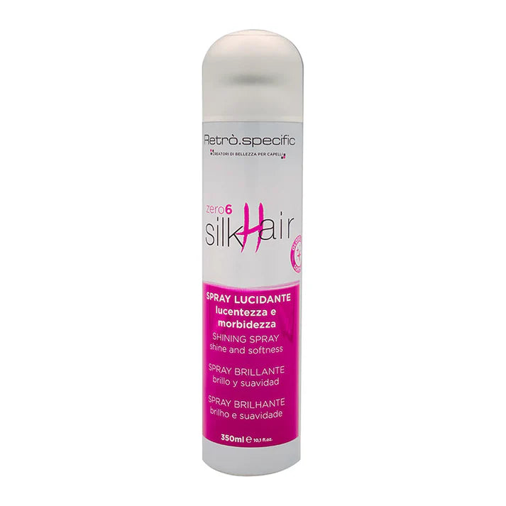Retrò Professional Silk Hair Spray Lucidante Lucentezza E Morbidezza - 350 ml