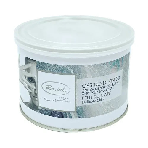 Ro.ial Cera Depilatoria Liposolubile -OSSIDO DI ZINCO - Per Pelli Delicate 400 ml