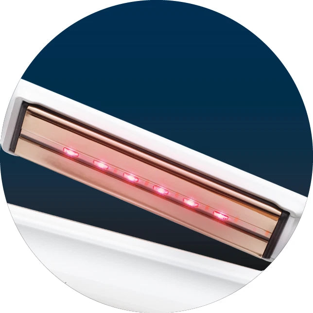 Goby Gold Straightener Titanium Infrared Piastra